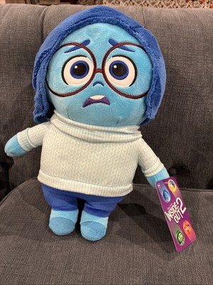 Sadness Plush Doll - Disney Pixar Inside Out 2 - Brand New w/ Tags Collectible