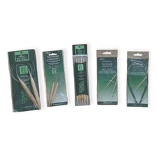 Clover Takumi Bamboo Knitting Needles Lot  Circular & Interchangeable Sets Mixed