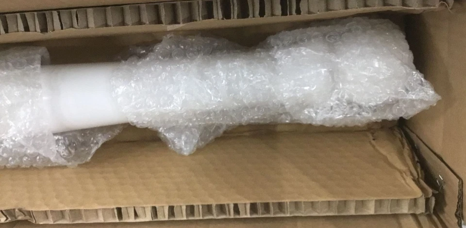 Kingston Latón VPB136P Imperial Cerámica Consola Pedestal (2 piezas/juego), Blanco, 30 Foto 3 de 4