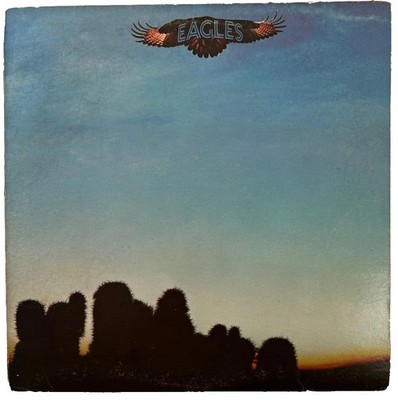 EAGLES - Self Titled / Debut - Vinyl LP 1st 1972 Asylum SD-5054