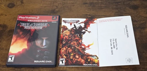 Final Fantasy VII: Dirge of Cerberus (Sony PlayStation 2, 2006) complete