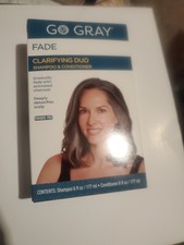 Go Gray Fade Clarifying Charcoal Daily Duo Shampoo  Conditioner - 6 oz each