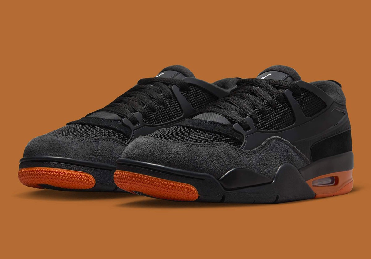 Nike Air Jordan 4 RM Black Starfish Orange Anthracite HF8126-001