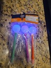 Set of 6 Light-Up Eyeball Pens Impact Activated Blue Pink Glow — photo 1