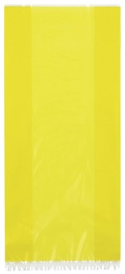 Unique Party Yellow Cellophane Bags Vibrant Sunshine Gift Bags Parties Events