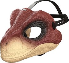 Mattel Jurassic World Dinosaur Mask Role-Play Openable Jaw Adjustable Strap