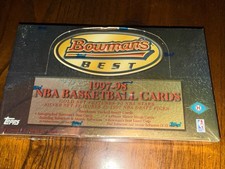 1997’-98’ Bowman's Best Basketball Hobby Sealed Box-Hunt for Jordan & Kobe