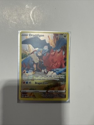Druddigon TG09/TG30 Silver Tempest Trainer Gallery Holo Pokémon Trading Card NM