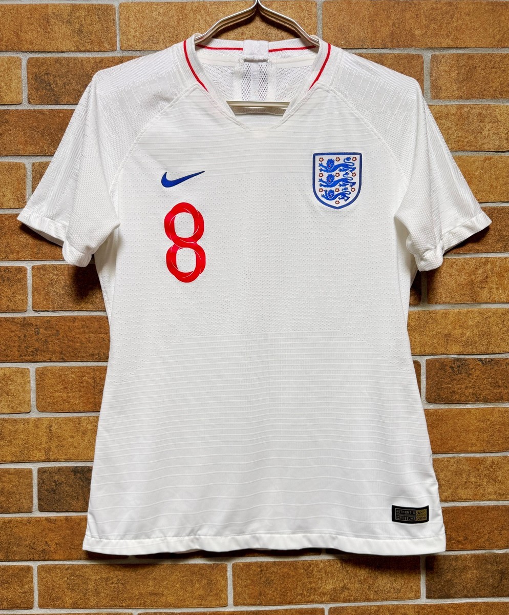 ENGLAND NATIONAL TEAM WOMEN #4 PLAYER ISSUE MATCH WORN JERSEY