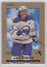 2023-24 Skybox E-X 2000 Rookies Credentials 485/499 Zach Benson #101 1e7g