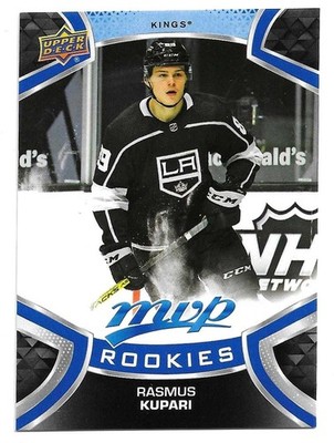 2021-22 MVP Blue Parallel Rookies - Rasmus Kupari - Los Angeles Kings #247