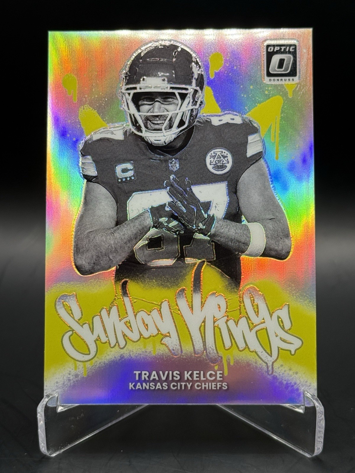 2025 Panini Donruss Optic - Sunday Kings Travis Kelce #8
