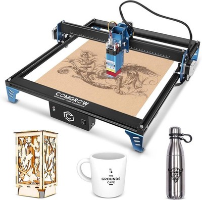Unrepair Comgrow Z1 Laser Engraving Machine 5W 400*400mm for Wood Metal Acrylic