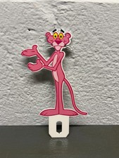 Pink Panther Metal Plate Topper Cartoon Character Tv Show Animation Gas Oil
