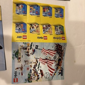 LEGO 6242 Soldier's Fort Pirates II Imperial Guard 6241,6192 INSTRUCTIONS ONLY