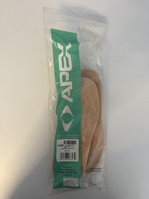 Apex Diabetic Patch Beige Conform Orthotic 1PR 40664W07 Foot Support Inserts
