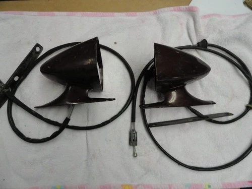 72-76 Mercury Montego Passenger RH LH Remote Sport Mirrors 