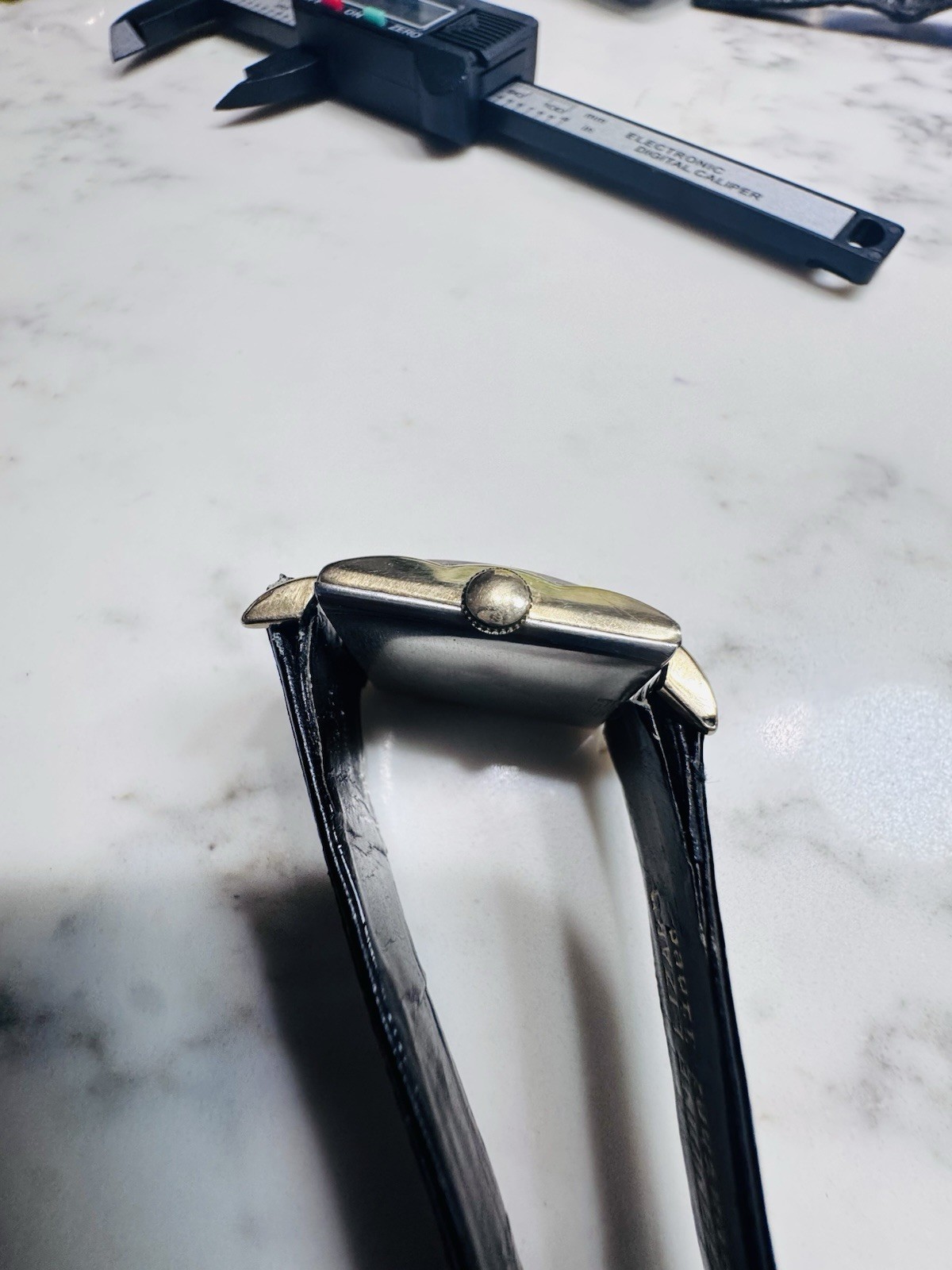 Wittnauer Rectangular 10K Gold Filled Wristwatch … - image 5