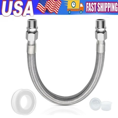 1/2'' x 48'' Air Compressor Jumper Hose 1/2'' Male NPT to 1/2'' Male NPT Swivel End