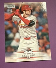 Topps 2025 Stadium Club Thomas Saggese Rookie #157 St. Louis Cardinals
