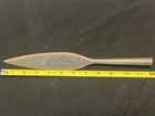 AFRICAN TRIBAL SPEAR HEAD HAND FORGED ORNATE BATTLE 12” LONG Hunting  — photo 4