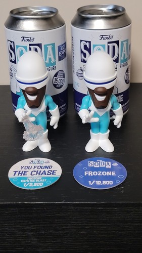 Funko Soda Disney The Incredibles - Frozone Common And Chase Set INTERNATIONAL - Picture 1 of 2