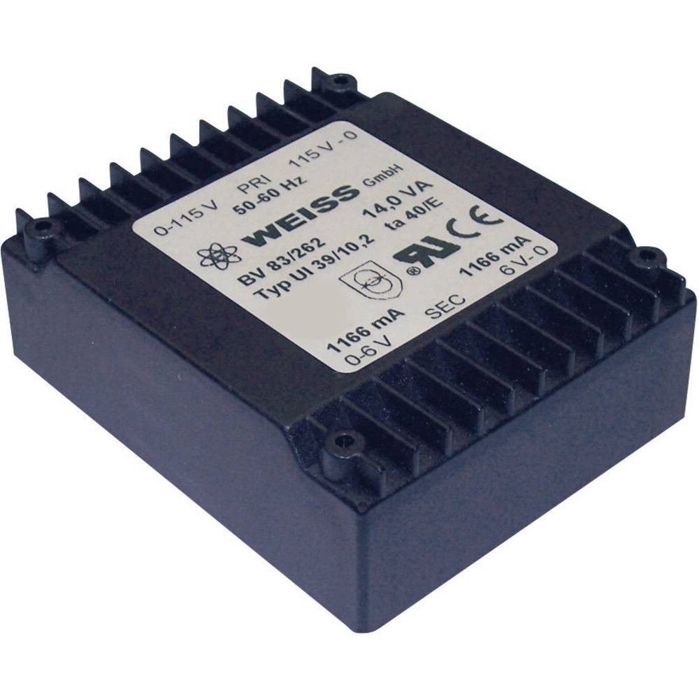 Transformateur circuits imprimés 230V double sortie pour tension stable