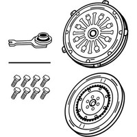 Valeo 855302 Kupplungssatz FüR Hyundai KIA I30 I40 CW Tucson Kona I40 Elantra