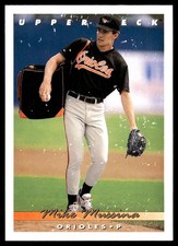Mike Mussina 1993 Upper Deck #233 Orioles MLB READ FREE SHIPPING AutographDen