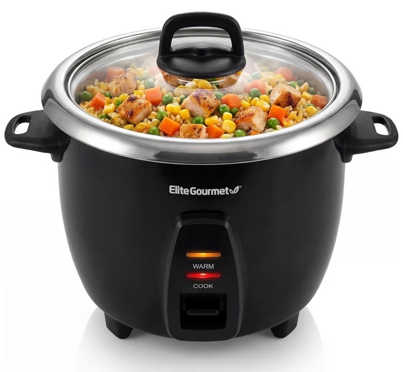 Elite Gourmet 10-cup Rice Cooker