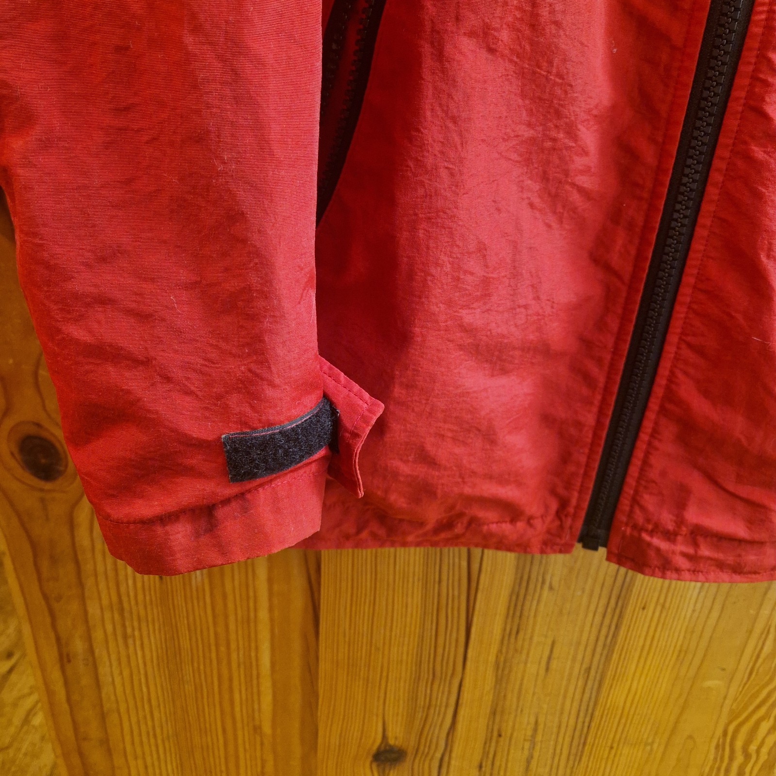 Vintage Baracuta Sport Jacket S Red Black Mesh Lined Windbreaker 90s Rare image 5