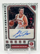 2023-24 Panini Donruss Optic - Signature Series Garrison Mathews #SS-GMT (AU)