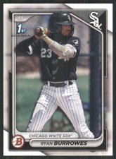 2024 Bowman Prospects #BP-119 Ryan Burrowes Chicago White Sox 2484