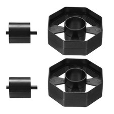 2Set Tape Dispenser Wheel and Core for 20031 Tape Dispenser, Black