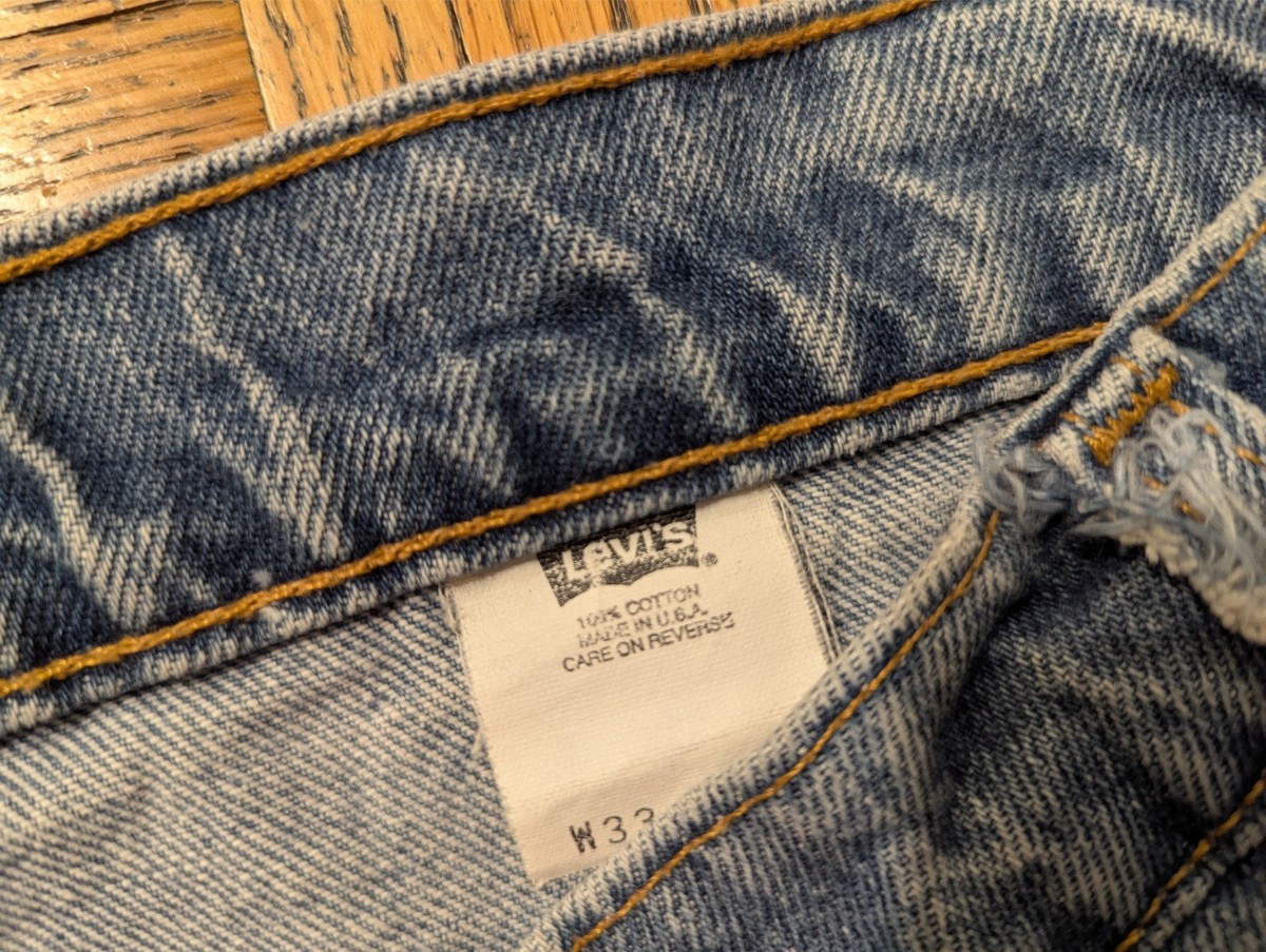 Levi's 517 orange-tab jeans, made in USA View 5