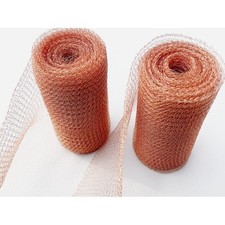 Garden Pest Control Copper Mesh 12.7cm x 1-15M Roll for Rats Slugs Snails