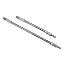 2Pc Flexible Extension Drill Bit Holder Flex Shaft Impact Driver for Hand Ratche