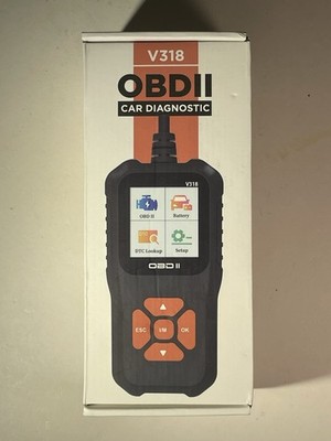 US V318 OBDII OBD2 Scanner Car OBDII EOBD Code Reader Tester Diagnostic