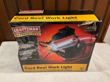 Craftsman Professional 25 Ft Retractable Cord Reel Work Light Fluorescent 348391 Craftsman Professional 25 Ft Retractable Cord Reel Work Light Fluorescent 348391