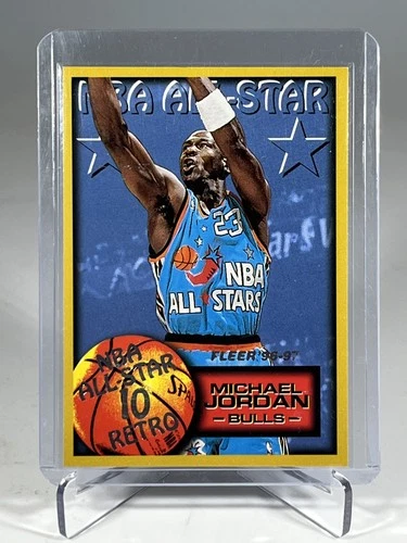 1996-97 Fleer NBA All-Star Retro Michael Jordan #282