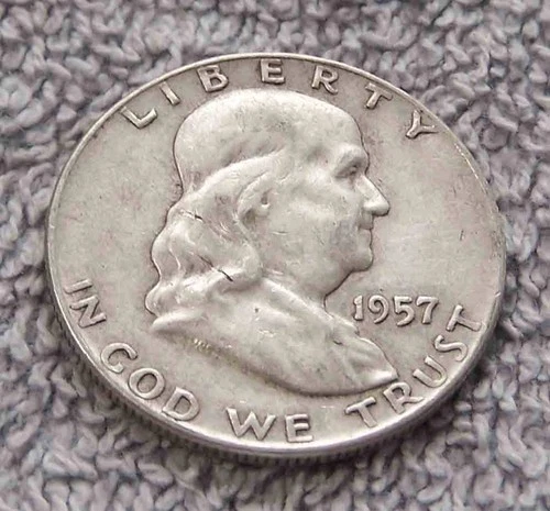 1957-D Franklin Half Dollar #26
