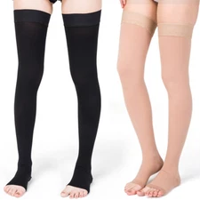 20-30 mmHg Thigh High Compression Stockings Medical Treatmen Socks Varicose Vein