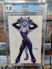 BLACK CAT #1 (2019) - CGC GRADE 9.8 - FRANKIE'S VIRGIN J SCOTT CAMPBELL VARIANT!