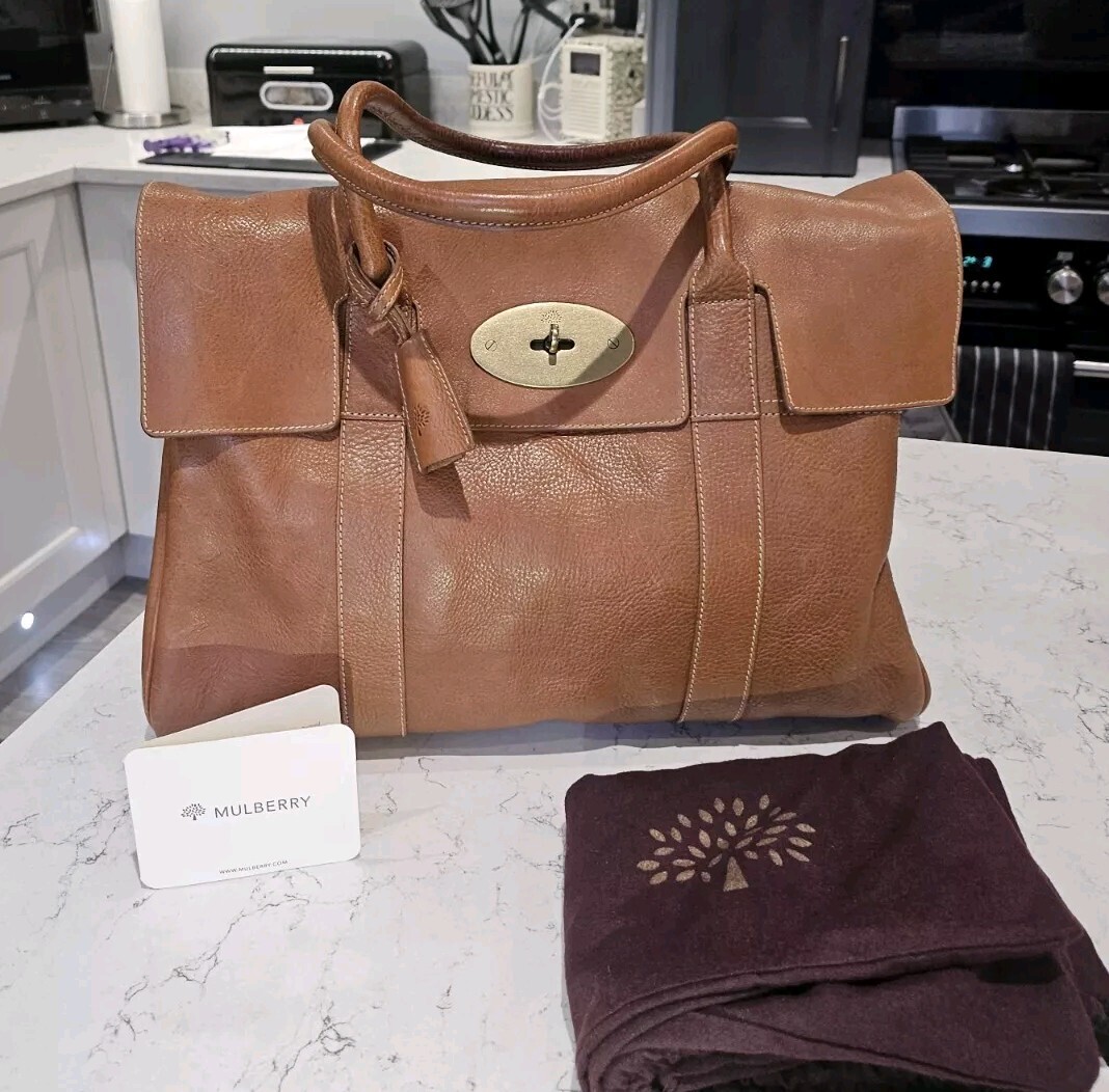 Mulberry Oak Darwin Leather Bayswater Bag UK