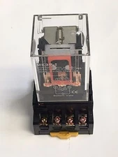 MK3P-I MK3P DC 110V  110VAC Relay 11 Pin 10A 250VAC 250V & PF113A Socket Base