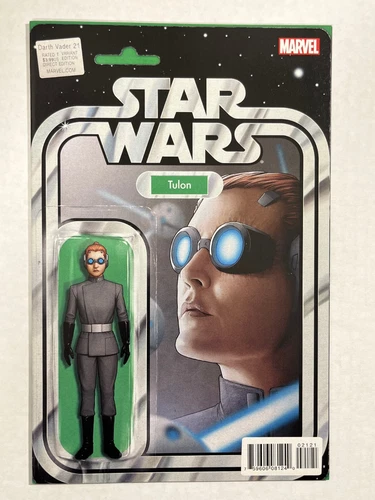 Star Wars Darth Vader #21 Marvel Comics 2016 Tulon Action Figure Variant  NM