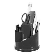 12pc Office Stationery Organiser Set Rotating Desk  