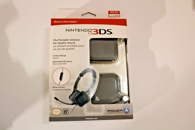 Headset Stereo & Chat 3DS-3DSXL-DSi-DSiXL - Works With PS4 By 