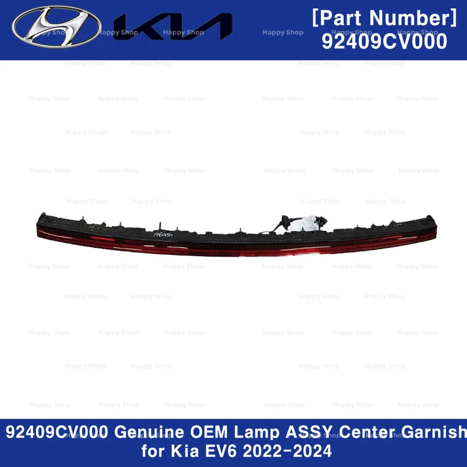 92409CV000 Original OEM Lámpara ASSY Decoración Central para Kia EV6 2022-2024 Foto 2 de 3