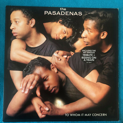The Pasadenas    To Whom It May Concern 1988 UK Vinyl LP   4628771  MINT  UNPLYD